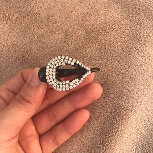 Rhinestone hair clip